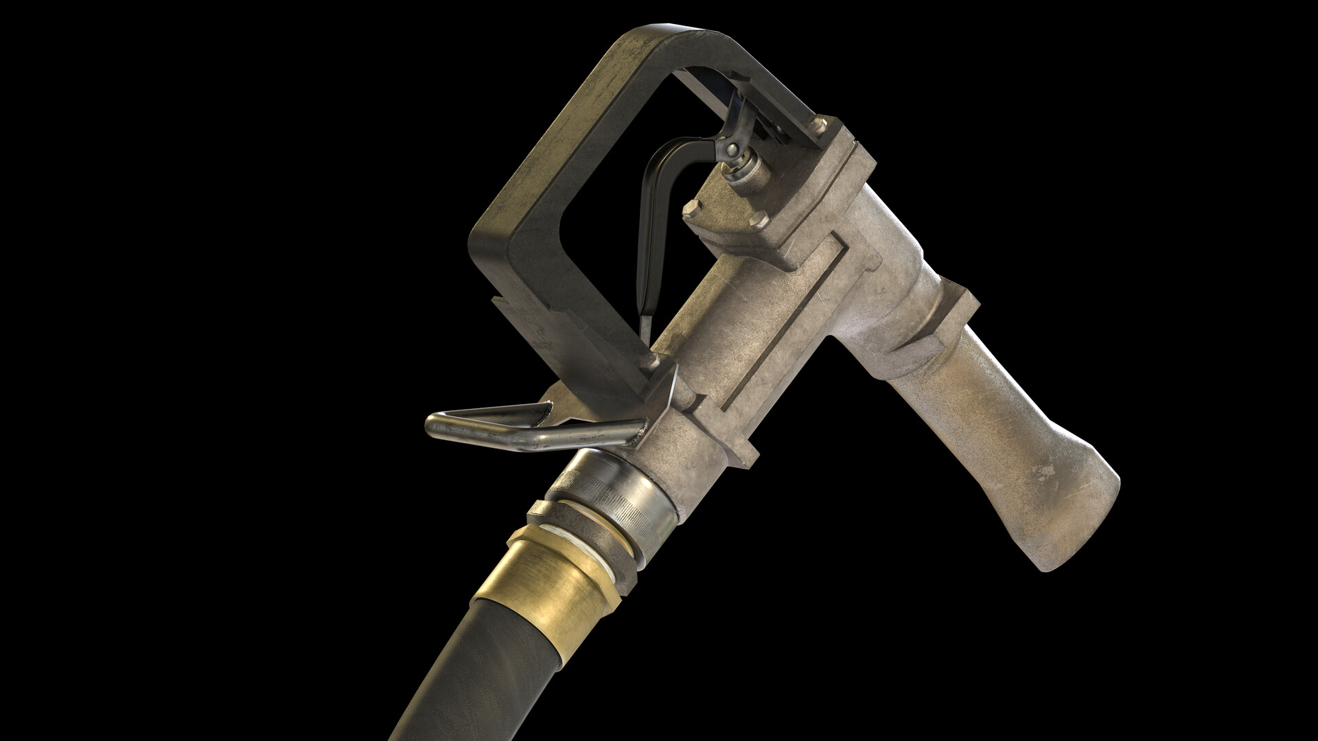 ArtStation - FUEL NOZZLE - 12 HOUR TEXTURING CHALLENGE