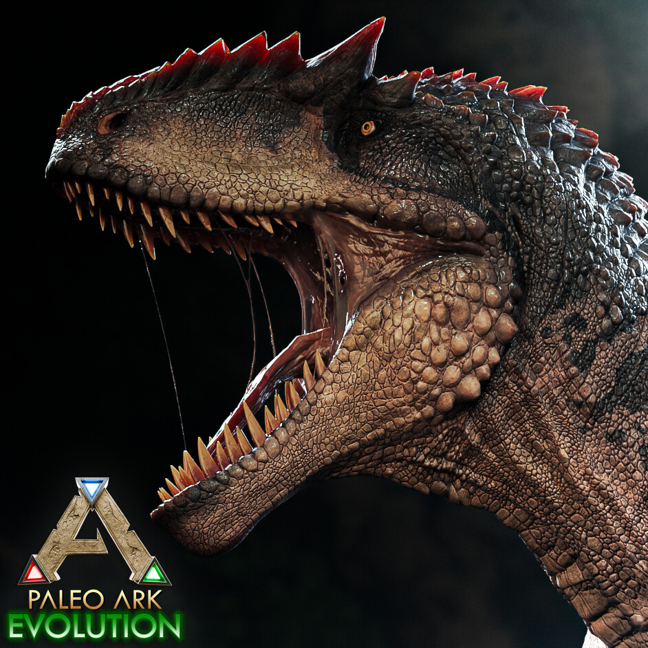 ArtStation - Paleo ARK Evolution: Evo Giganotosaurus