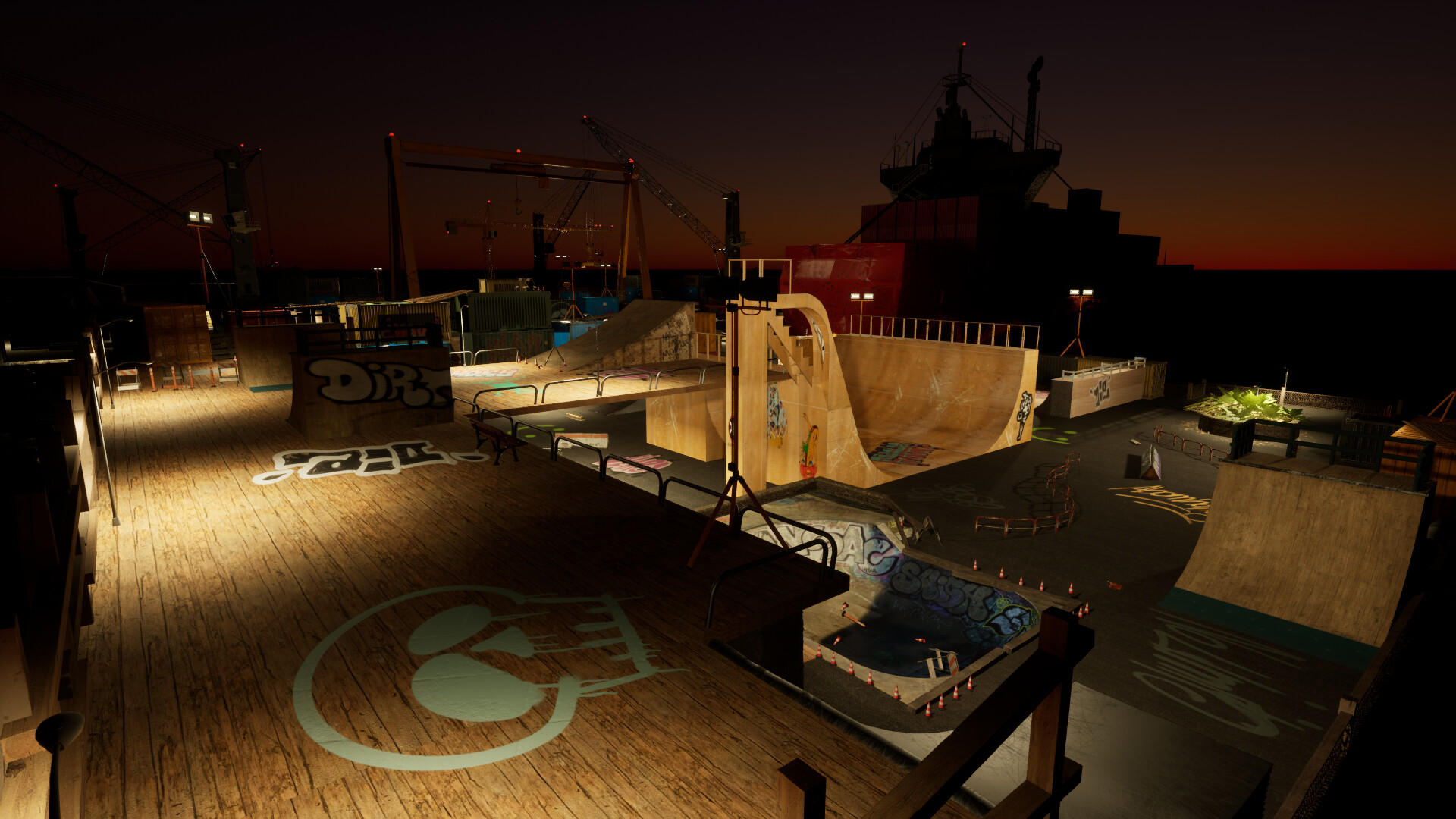 ArtStation - Skatepark - Port Themed