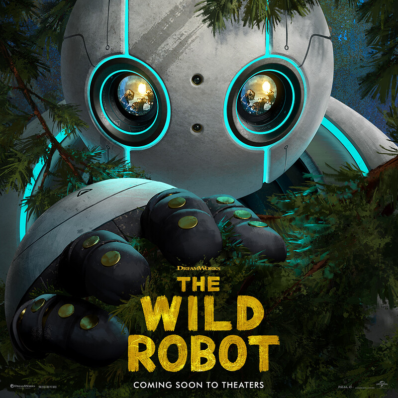 The Wild Robot Look Dev - Trailer Work