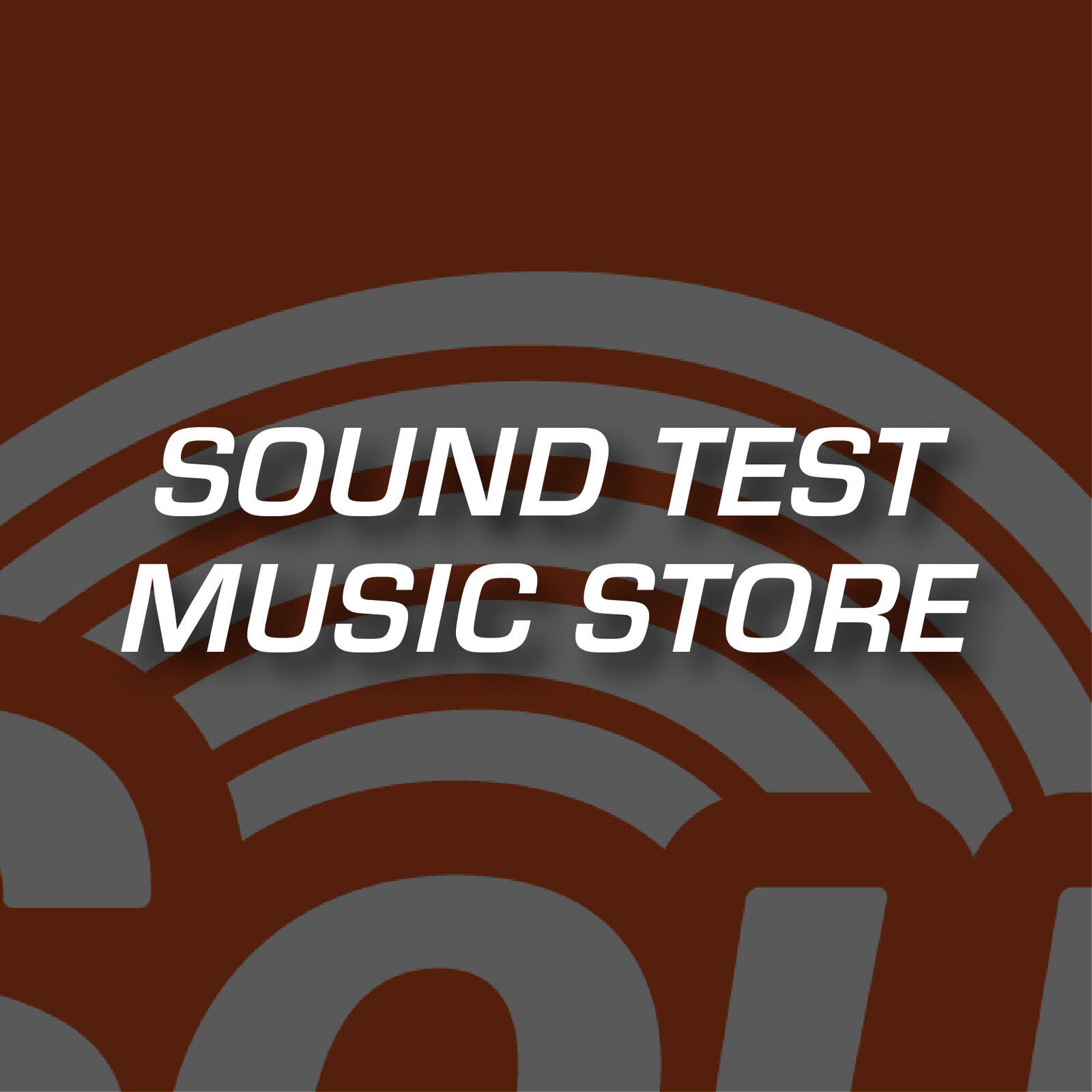 Sound Test Music Store - Branding