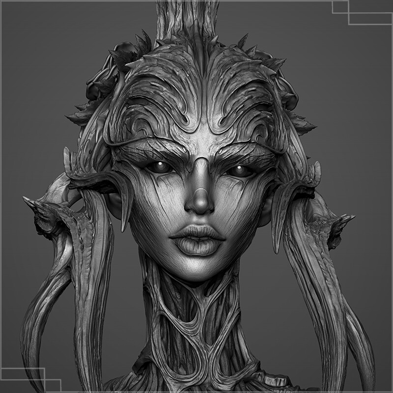 ArtStation - Forest Dryad