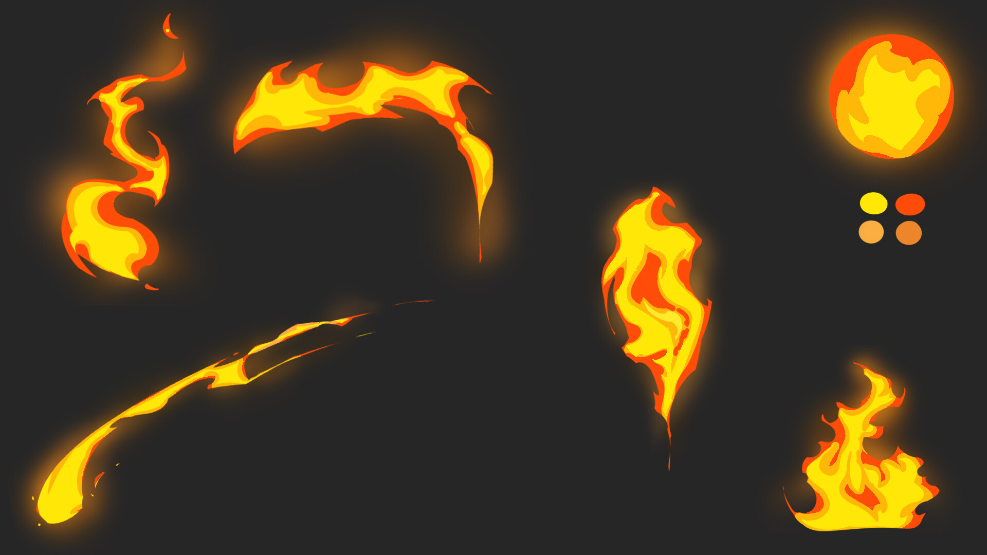 ArtStation - 2D Animation - Fire Bending