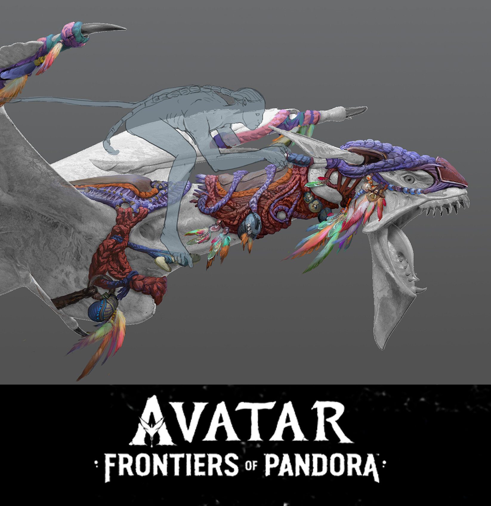 ArtStation - Avatar: Frontiers of Pandora - Banshee gearsets