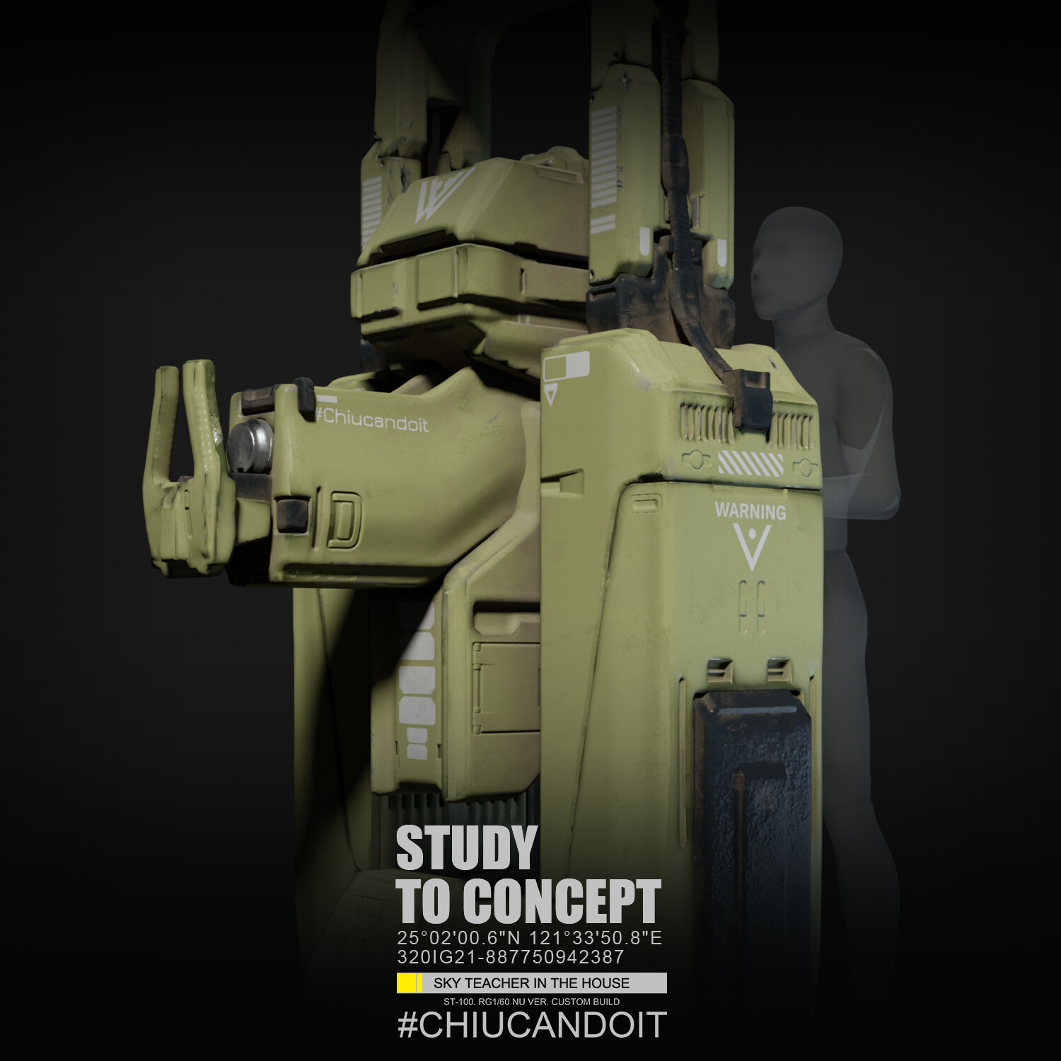 ArtStation - Assorted Turrets / From Study to Concept