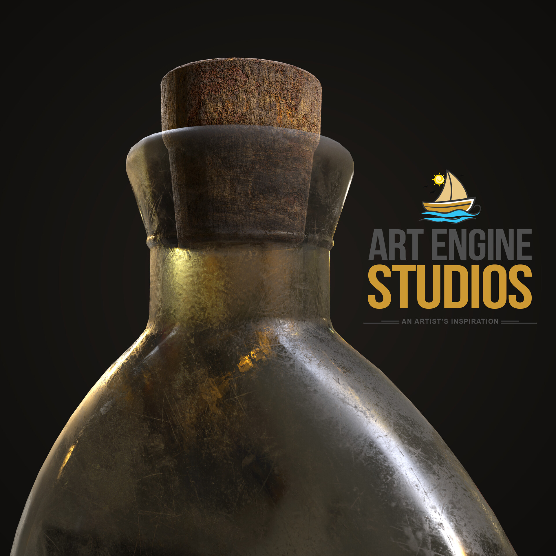 ArtStation - Poison Bottle