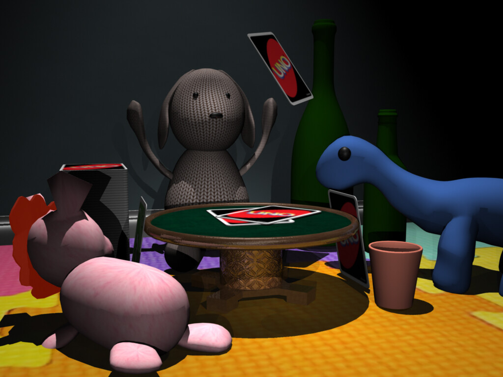 ArtStation - Poker Night (Scene Renders)