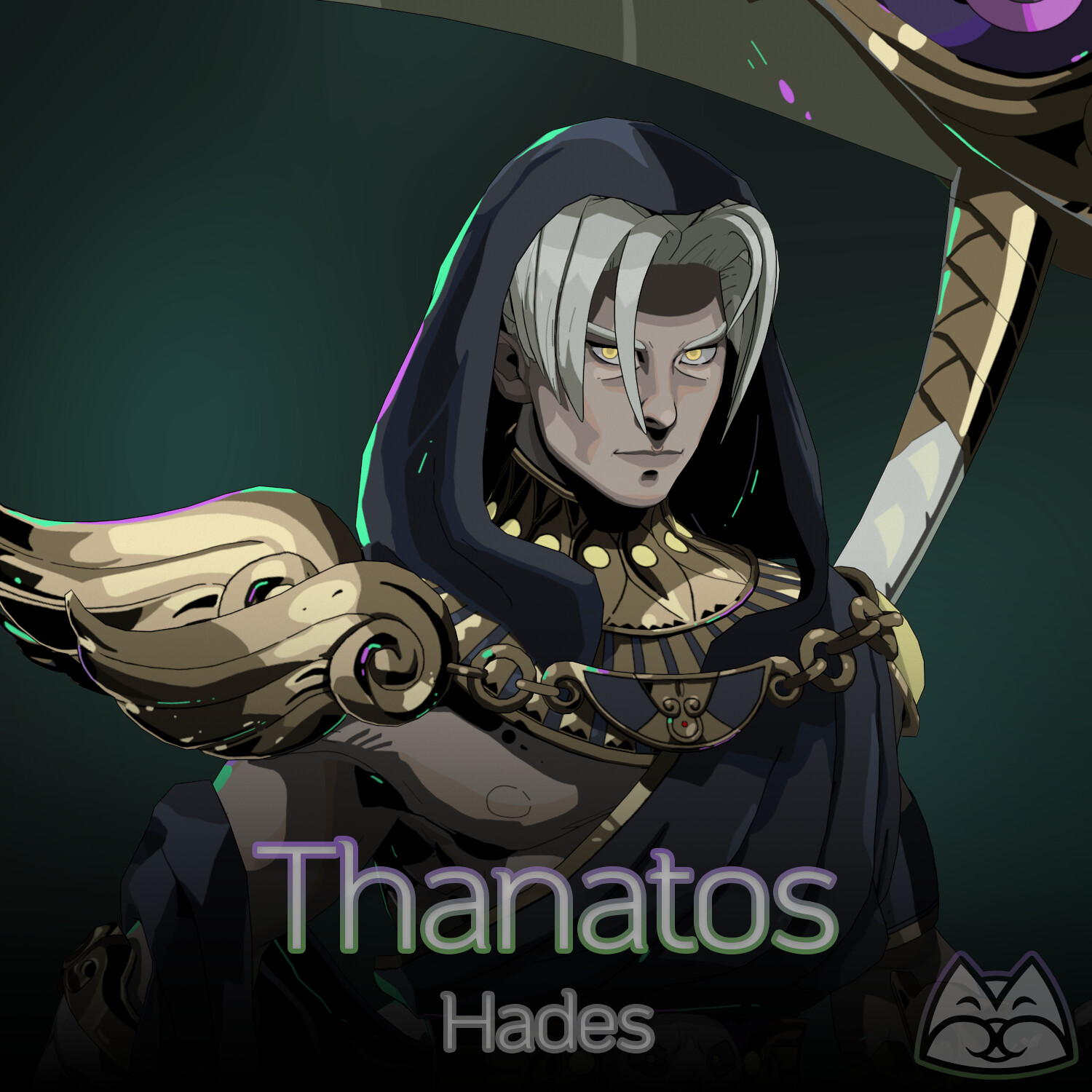 ArtStation - Thanatos || Hades Fanart