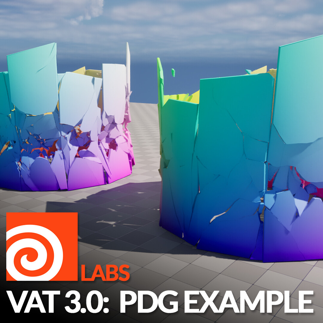 ArtStation - Labs Vertex Animation Textures 3.0: PDG Example