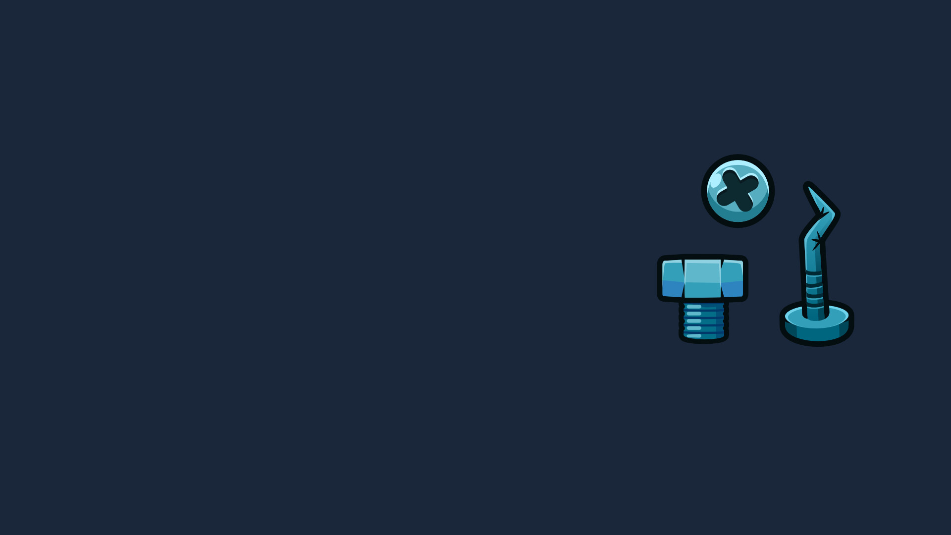 ArtStation - Screws nuts and bolts game design objects