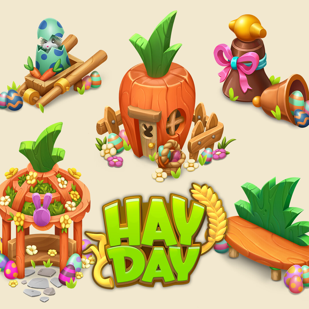 ArtStation Hay Day Easter Event