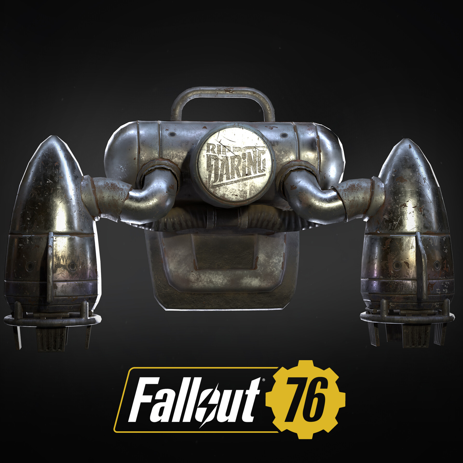 ArtStation Fallout 76 Daring Jetpack