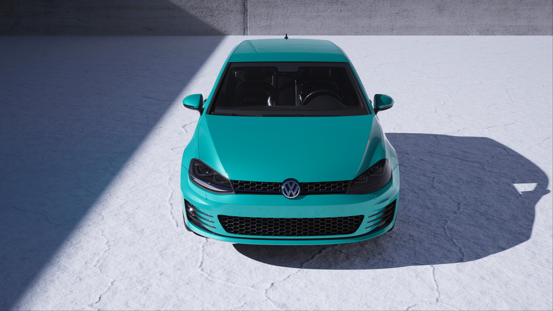 ArtStation - Volkswagen Golf GTI Visualisation