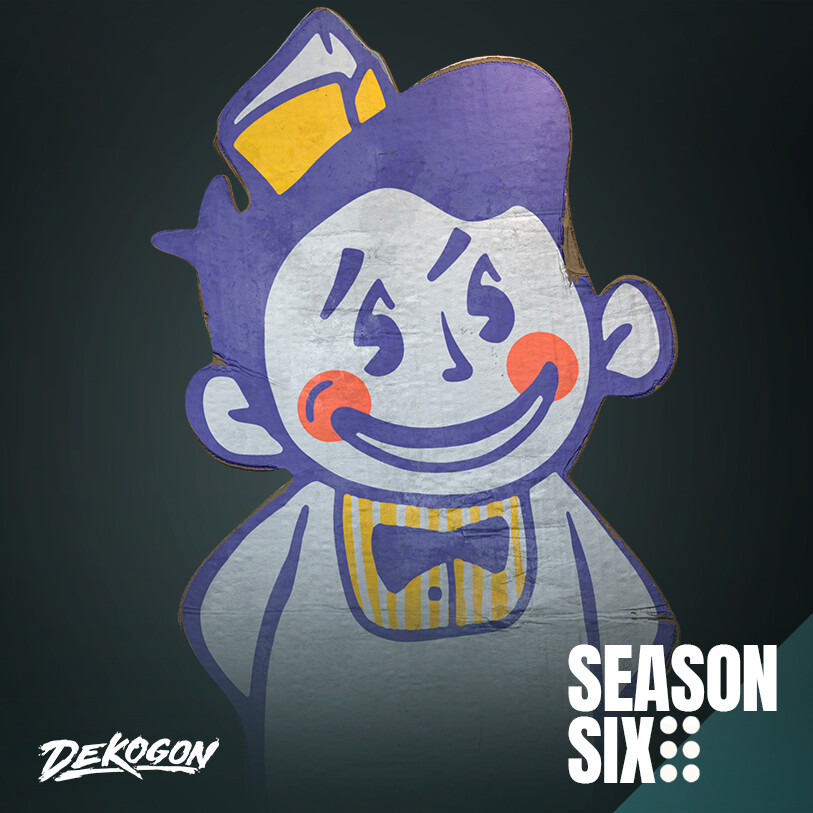 ArtStation - Dekogon Season Six : Mascot Cutout