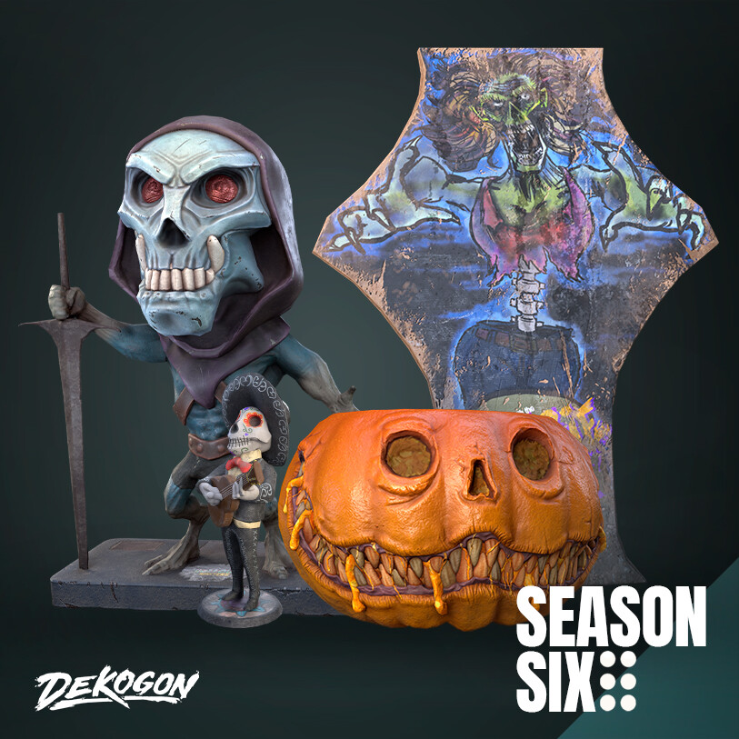 ArtStation - Dekogon Season Six : Halloween Decor