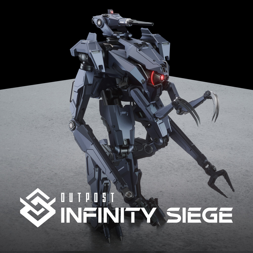 Dawnpu at Art vision studio - 参与设计 重装前哨 Outpost-Infinity Siege -采集者