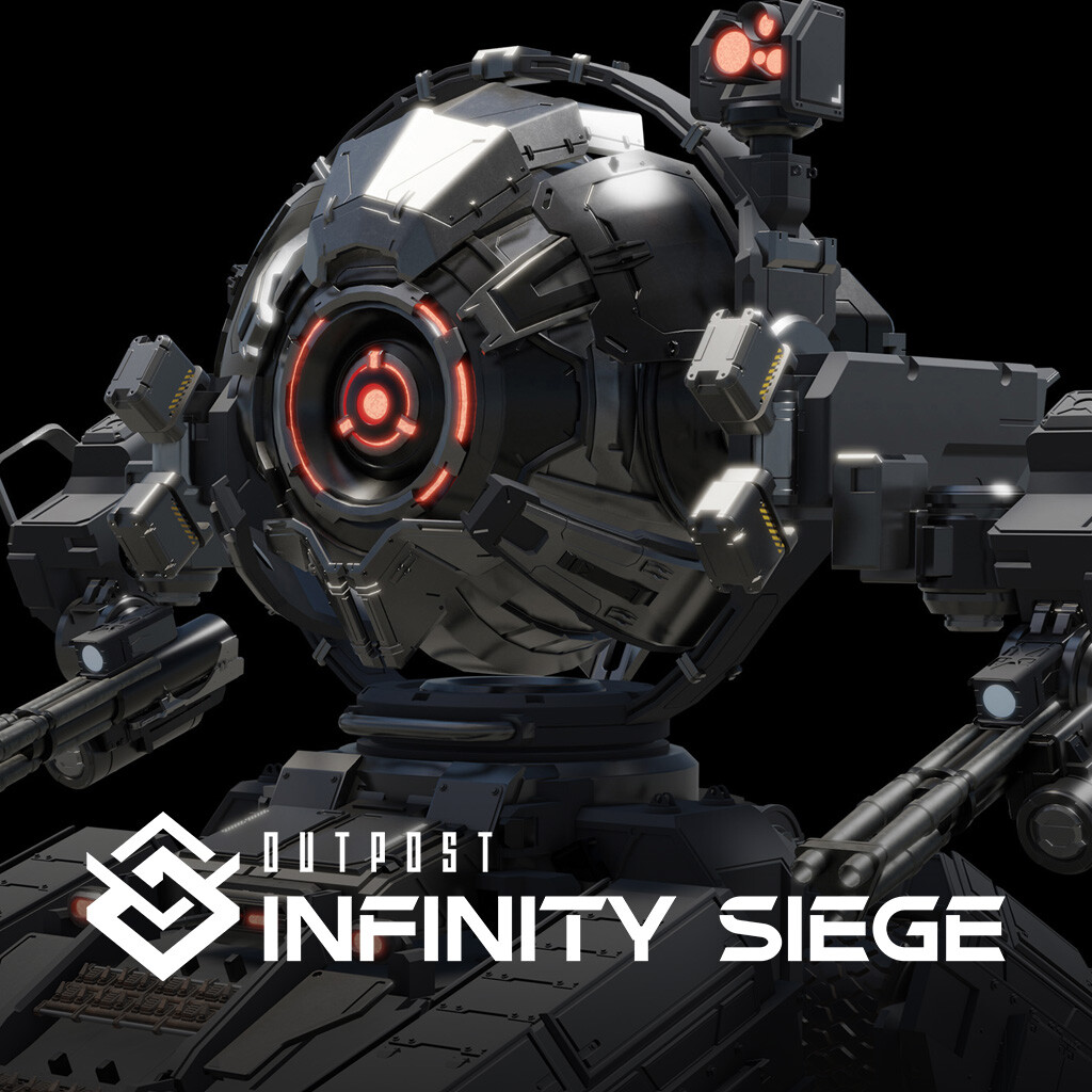 Dawnpu at Art vision studio - 参与设计 重装前哨 Outpost-Infinity Siege -X战车