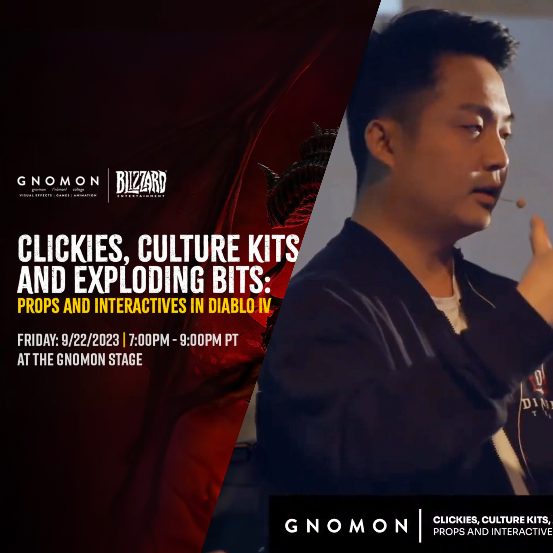 ArtStation - Gnomon x Blizzard | Clickies, Culture Kits, and Exploding ...