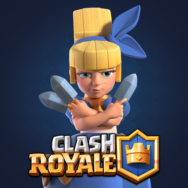 Artstation Clash Royale Dagger Duchess ⚔️ 4380