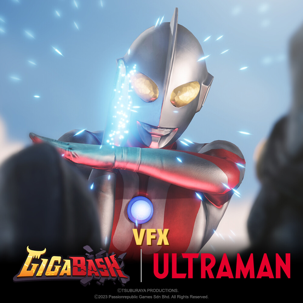 ArtStation - GigaBash | Ultraman 4 Characters DLC VFX - Ultraman