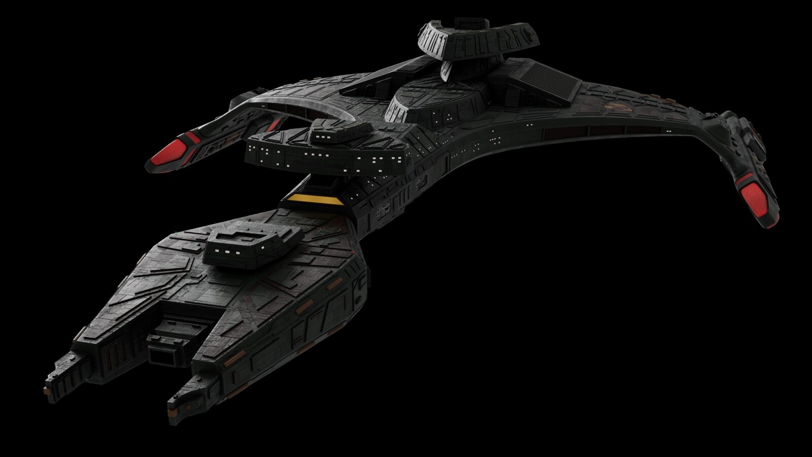 Klingon Vor'cha Class Attack Cruiser (Work In Progress)