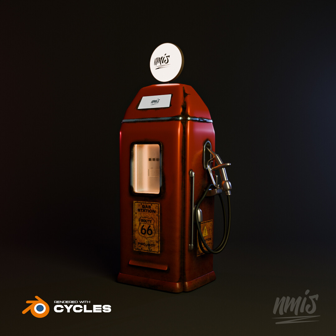 ArtStation - Fuel Station Pump