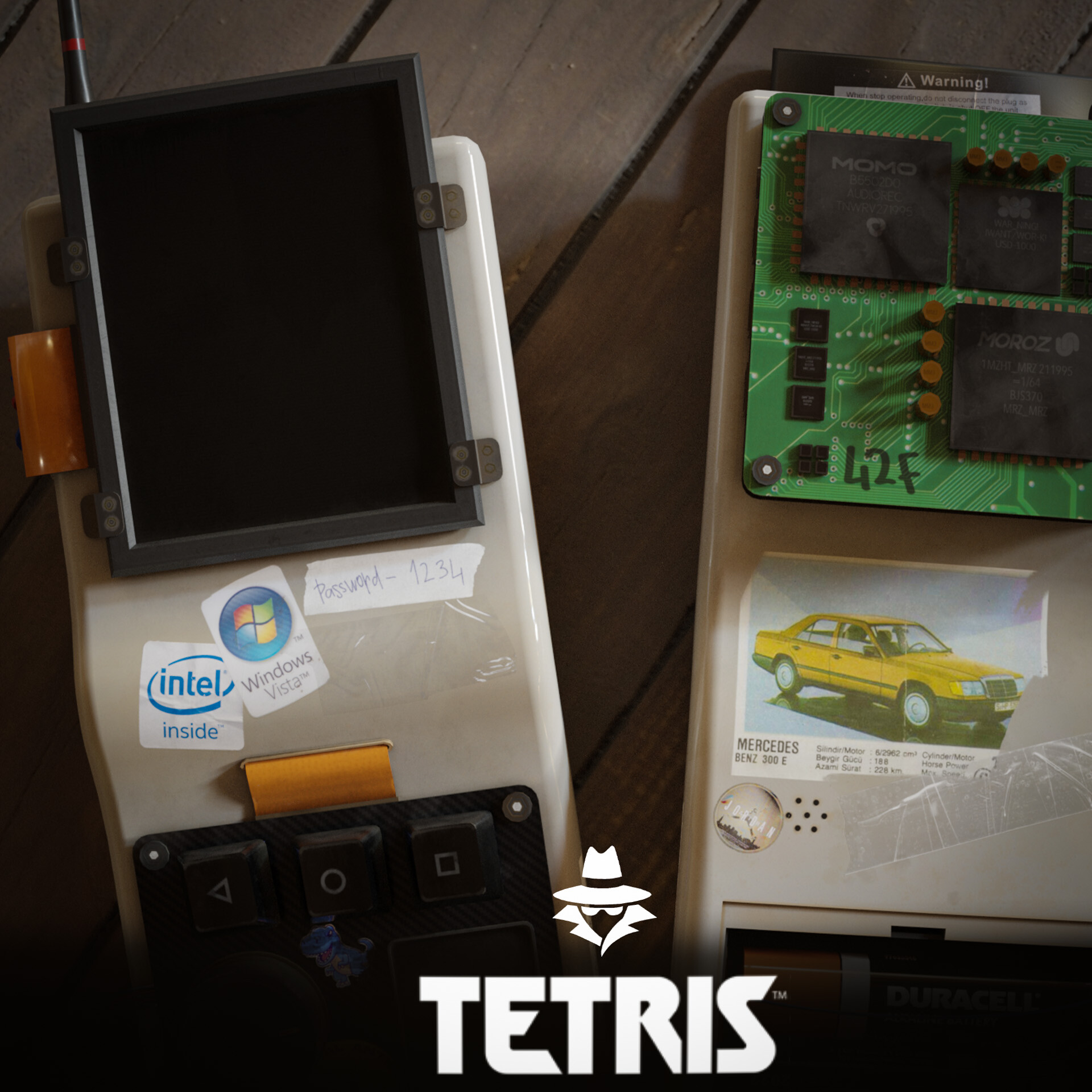 ArtStation - Tetris hacker device