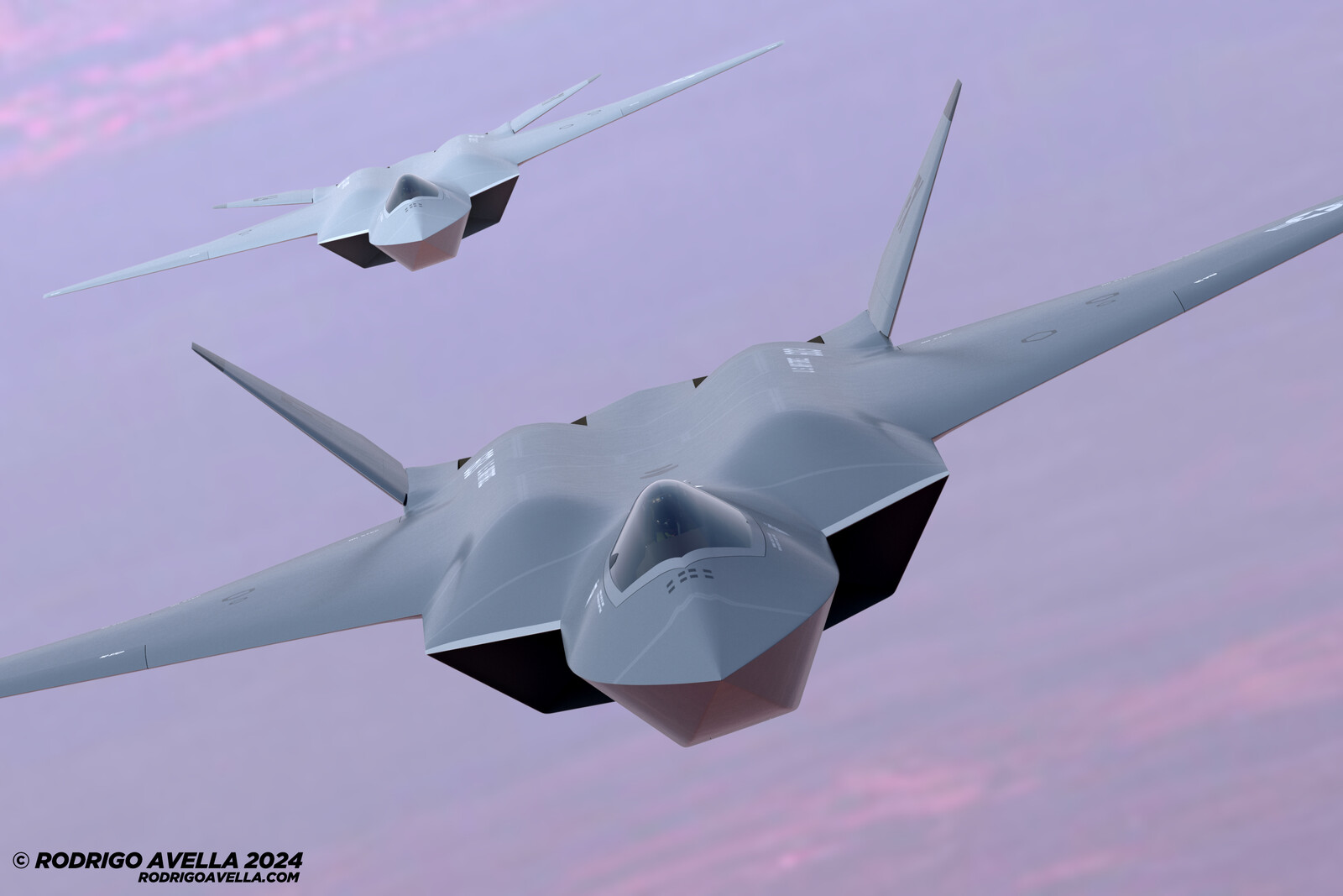 Sixth generation fighter concept