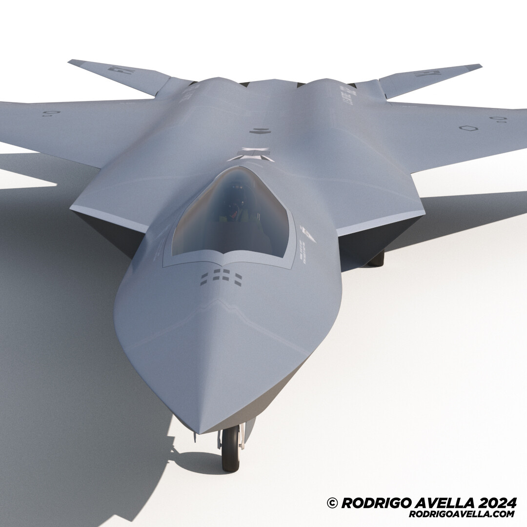 Rodrigo Avella - Sixth generation fighter concept - Animation