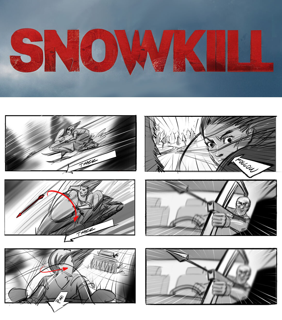 SNOWKILL CHASE SEQUENCE