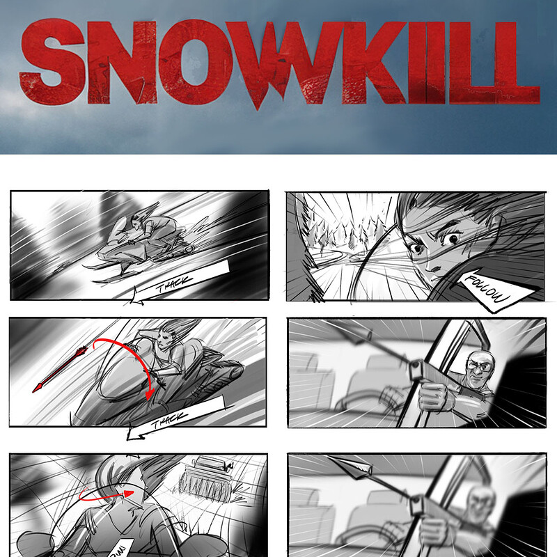 SNOWKILL CHASE SEQUENCE