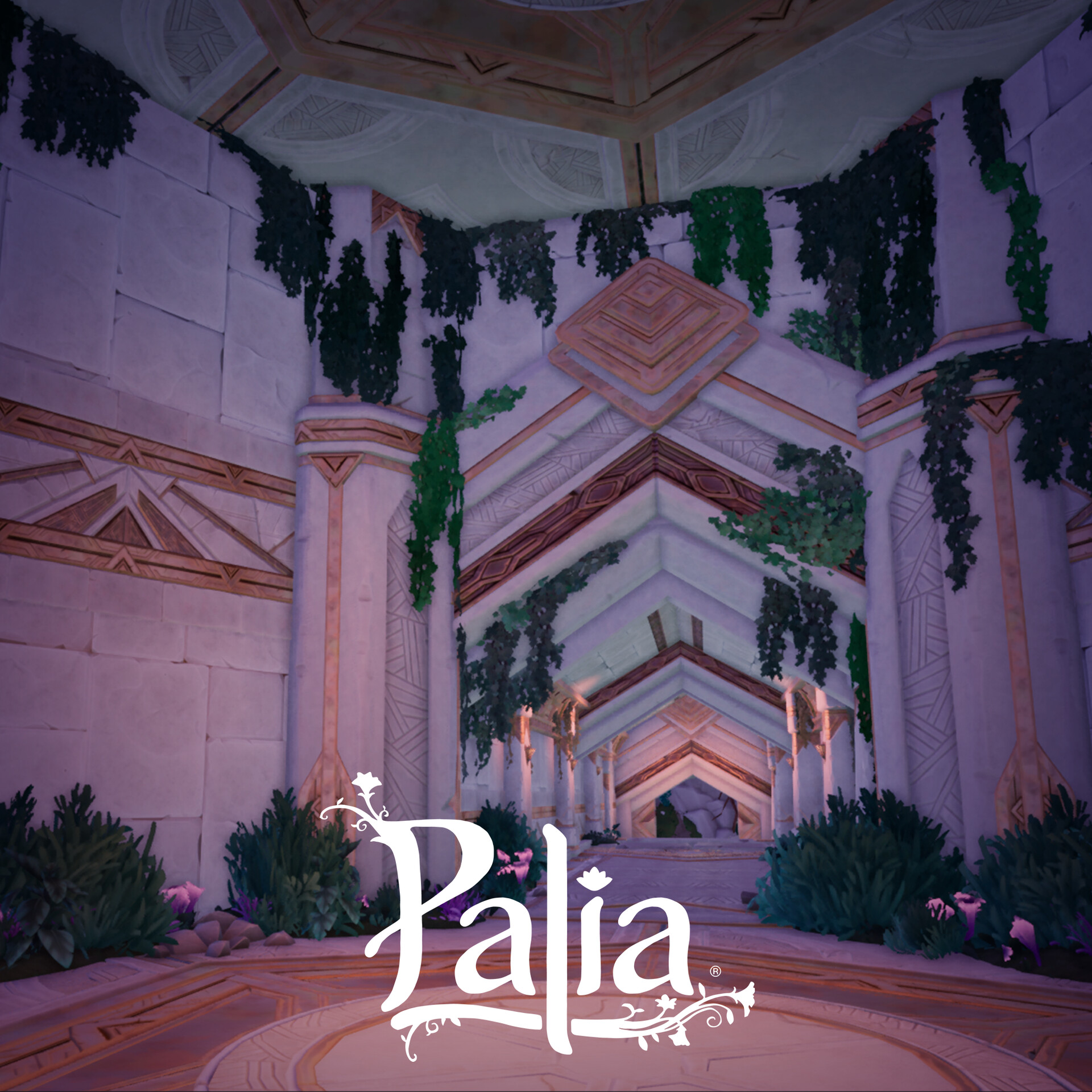 ArtStation - Palia - Ancient Library Worldbuilding & Set Dressing