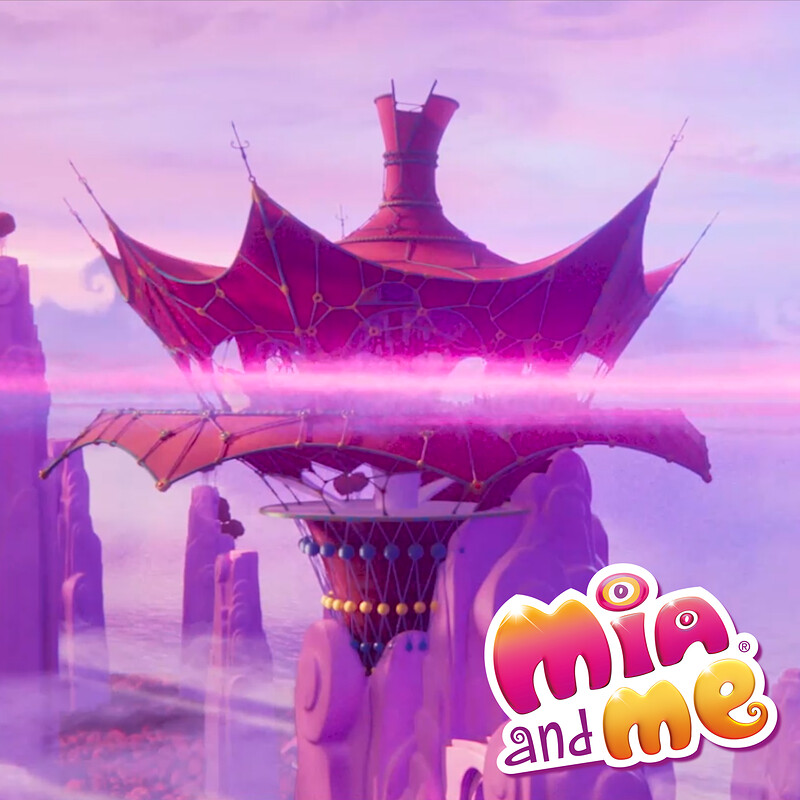 Mia and Me: The Hero of Centopia - Lotus Castle, Mechanical Workshop - Modeling
