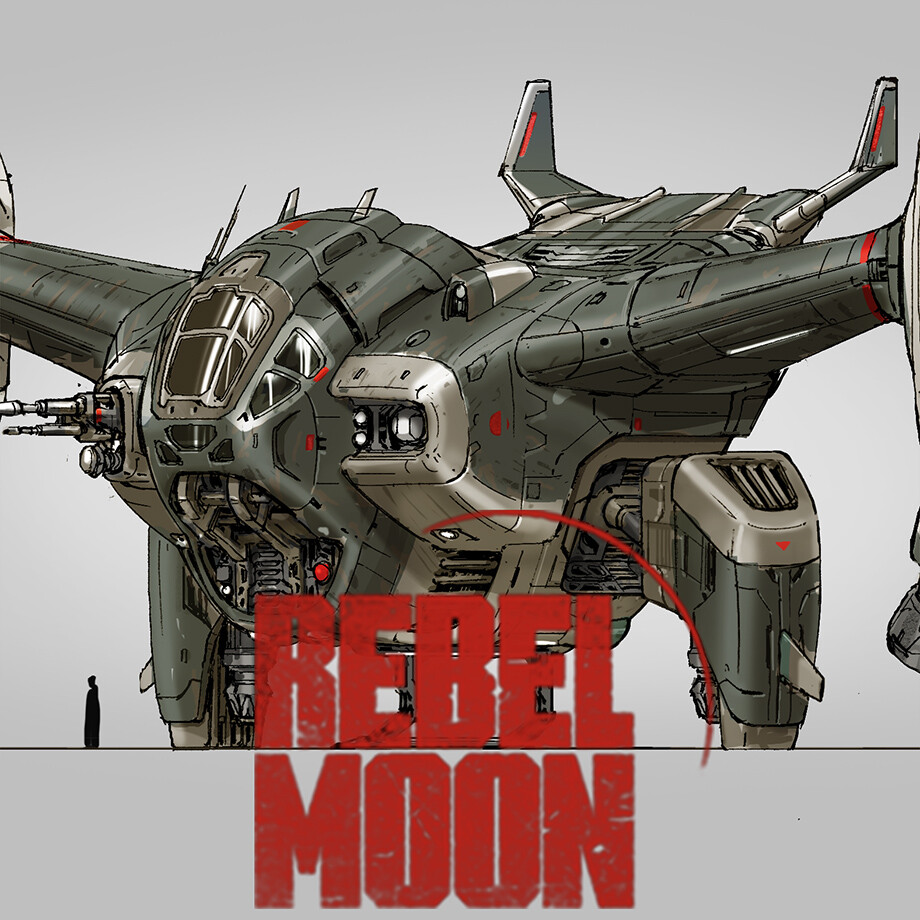 ArtStation - Rebels Command Ship - Rebel Moon Part 1