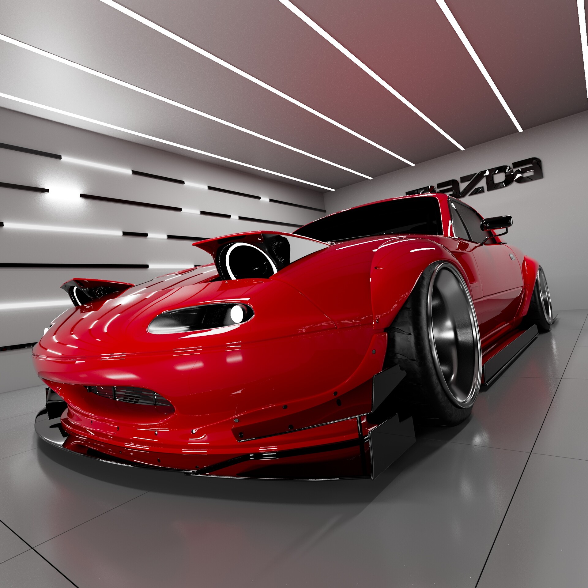 ArtStation - Miata Na Rocket Bunny