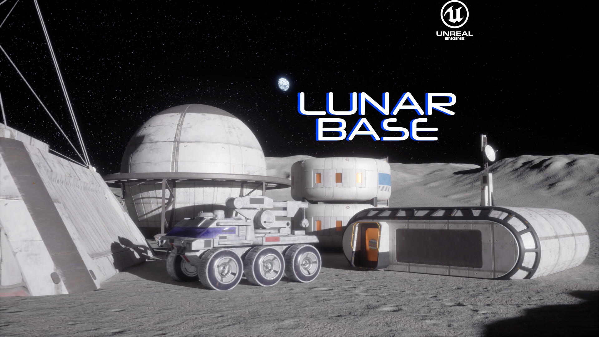 ArtStation - Lunar Base UE5