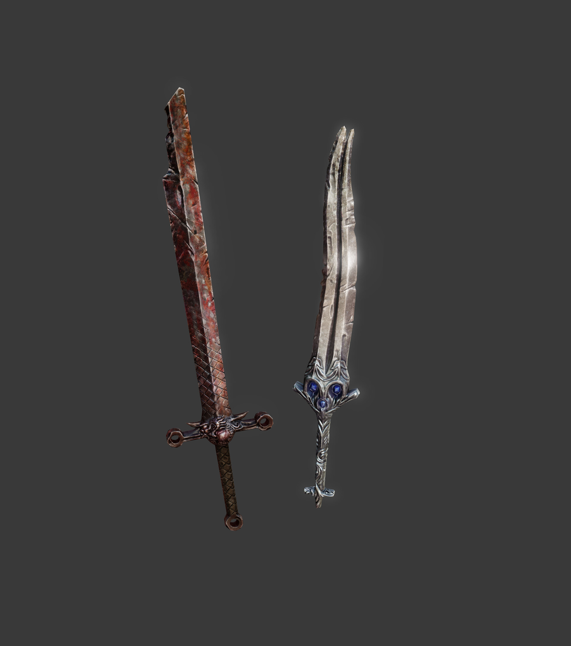 ArtStation - Cursed / Double Blade