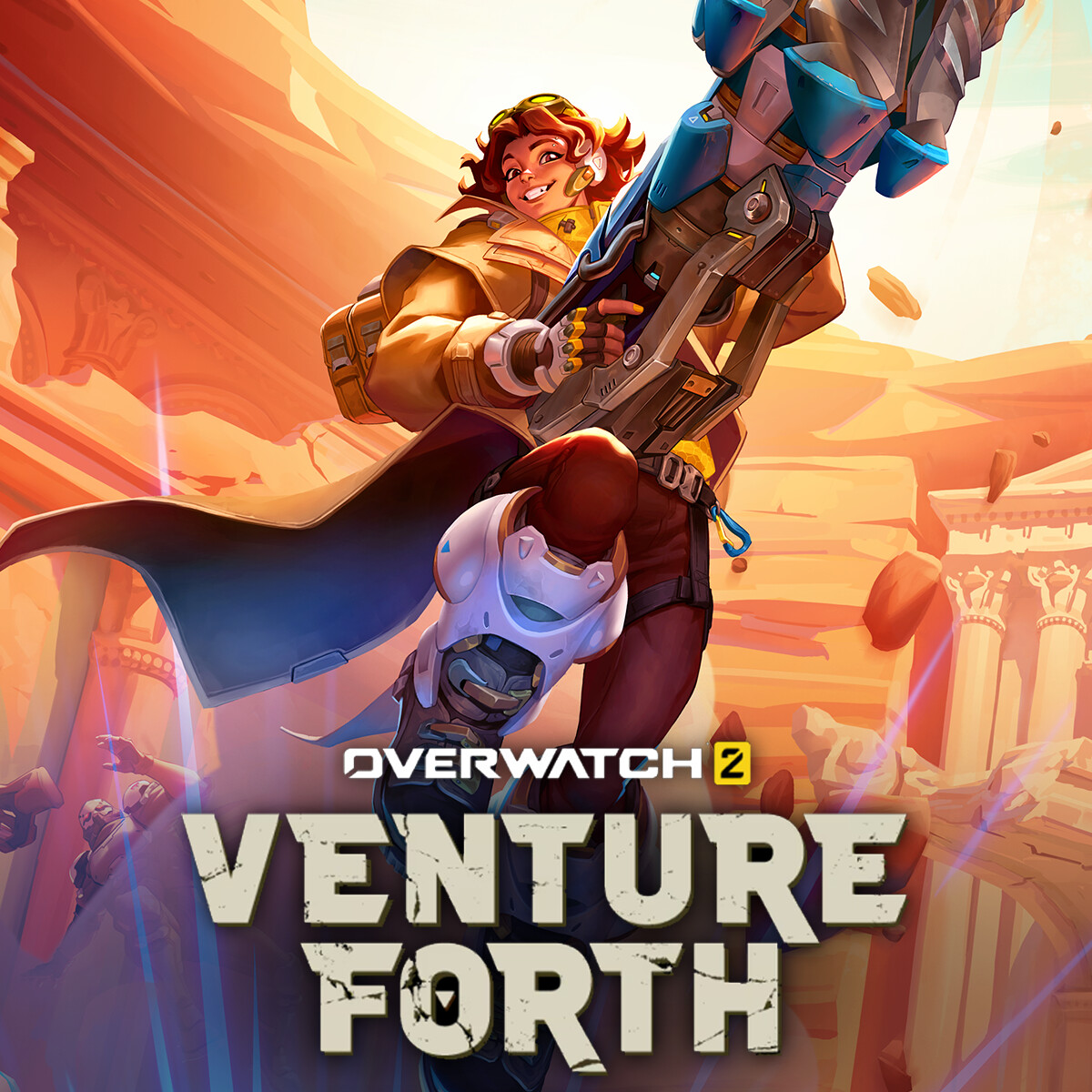 Wild Blue Studios Key Art for Overwatch 2, Season 10 Venture Forth