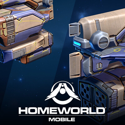 ArtStation - Homeworld Mobile - Cangacian Ships