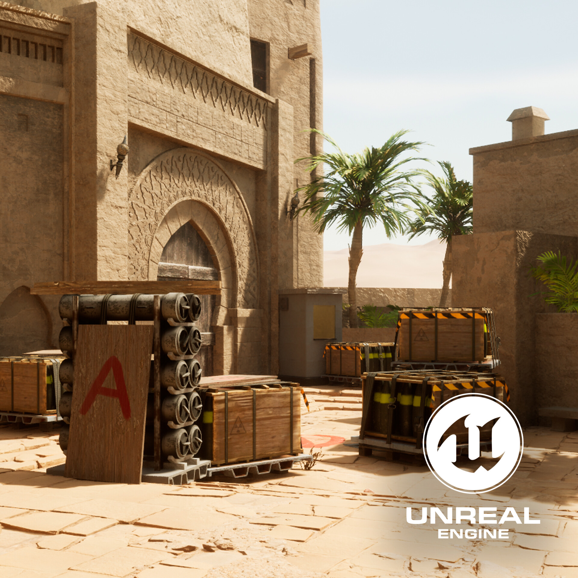 Artstation mirage csgo remake