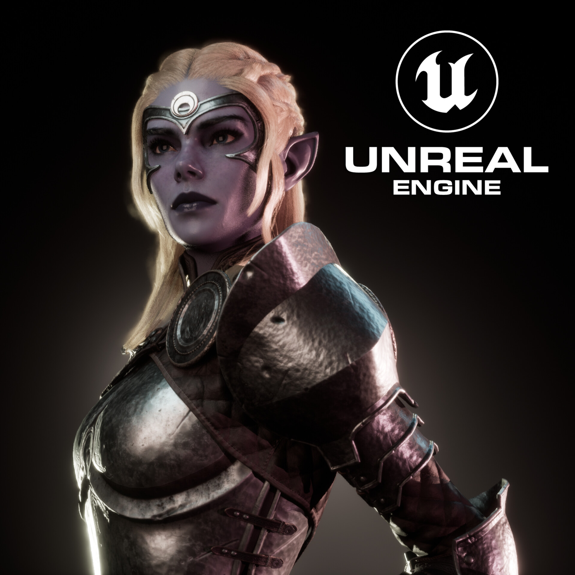 ArtStation Moon Elf Lighting