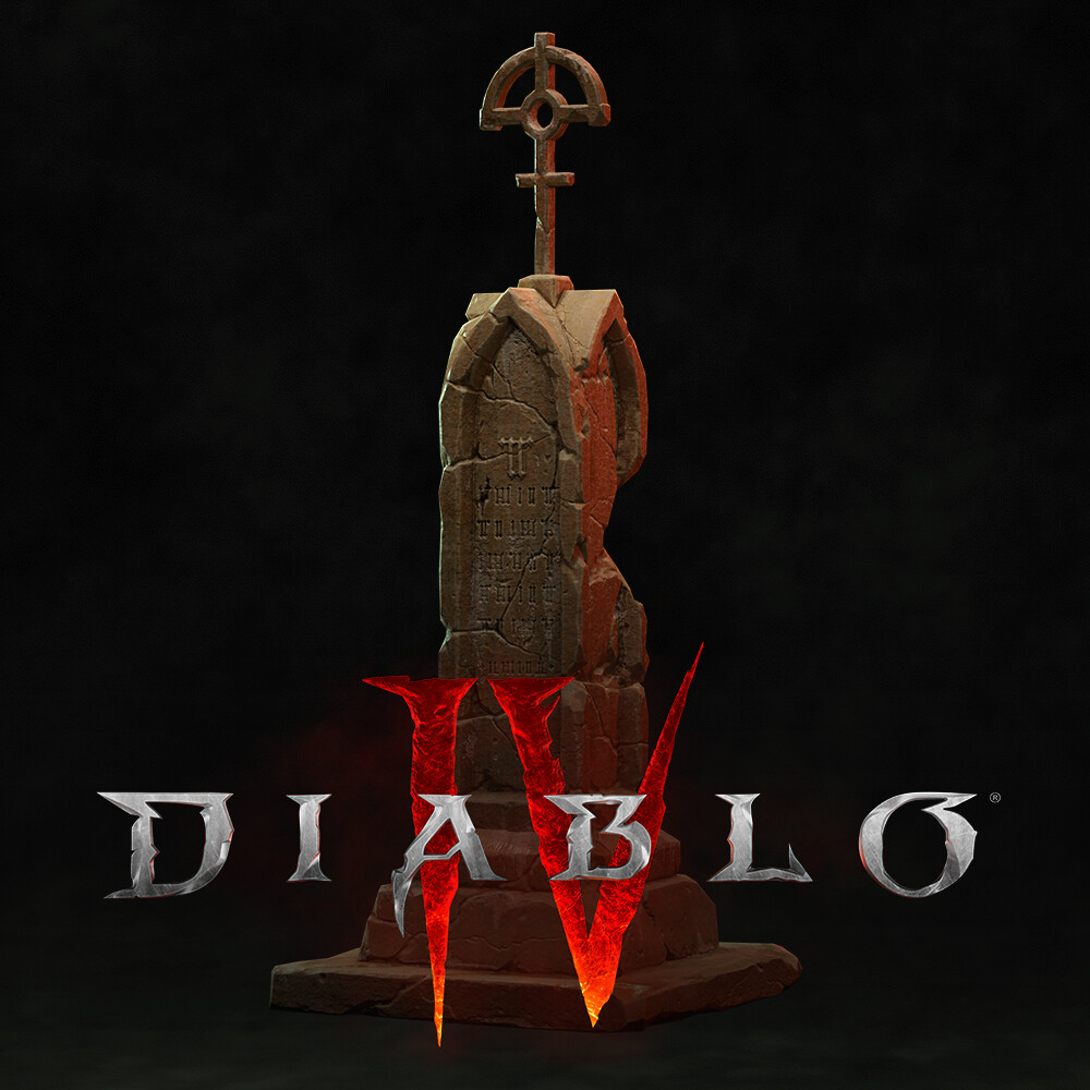 ArtStation - Diablo IV - Zakarum Gravestones