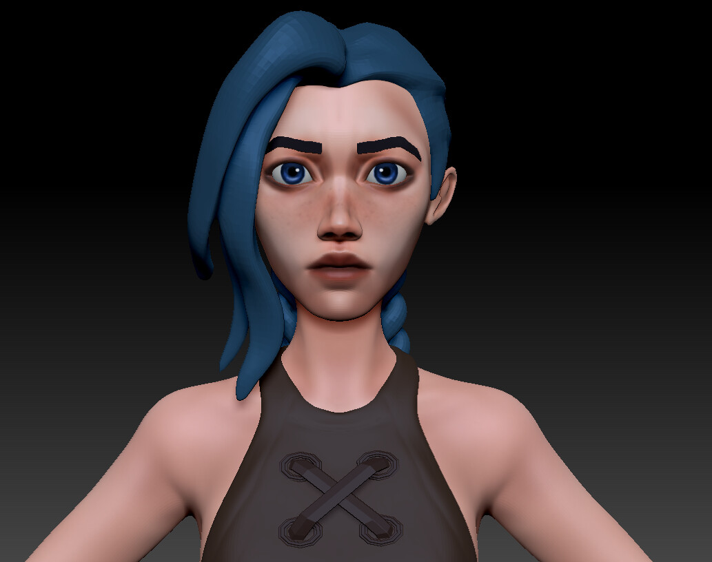 ArtStation - Jinx Study (WIP)