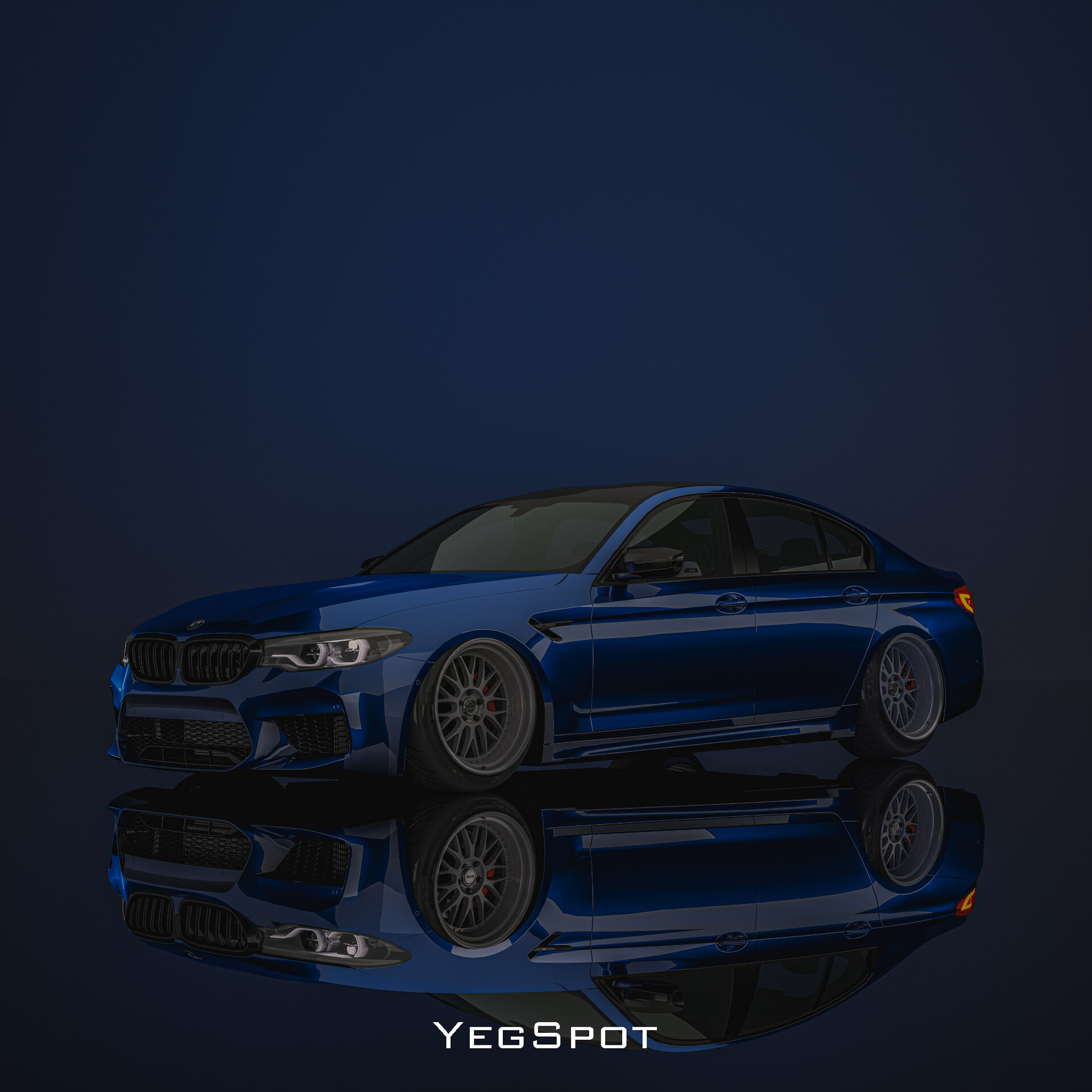 ArtStation - BMW M5 competition