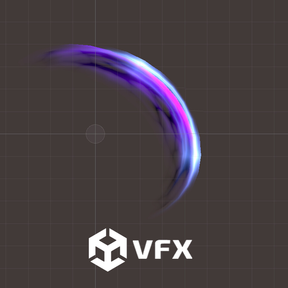 ArtStation - Stylized slash effect in Unity VFX graph