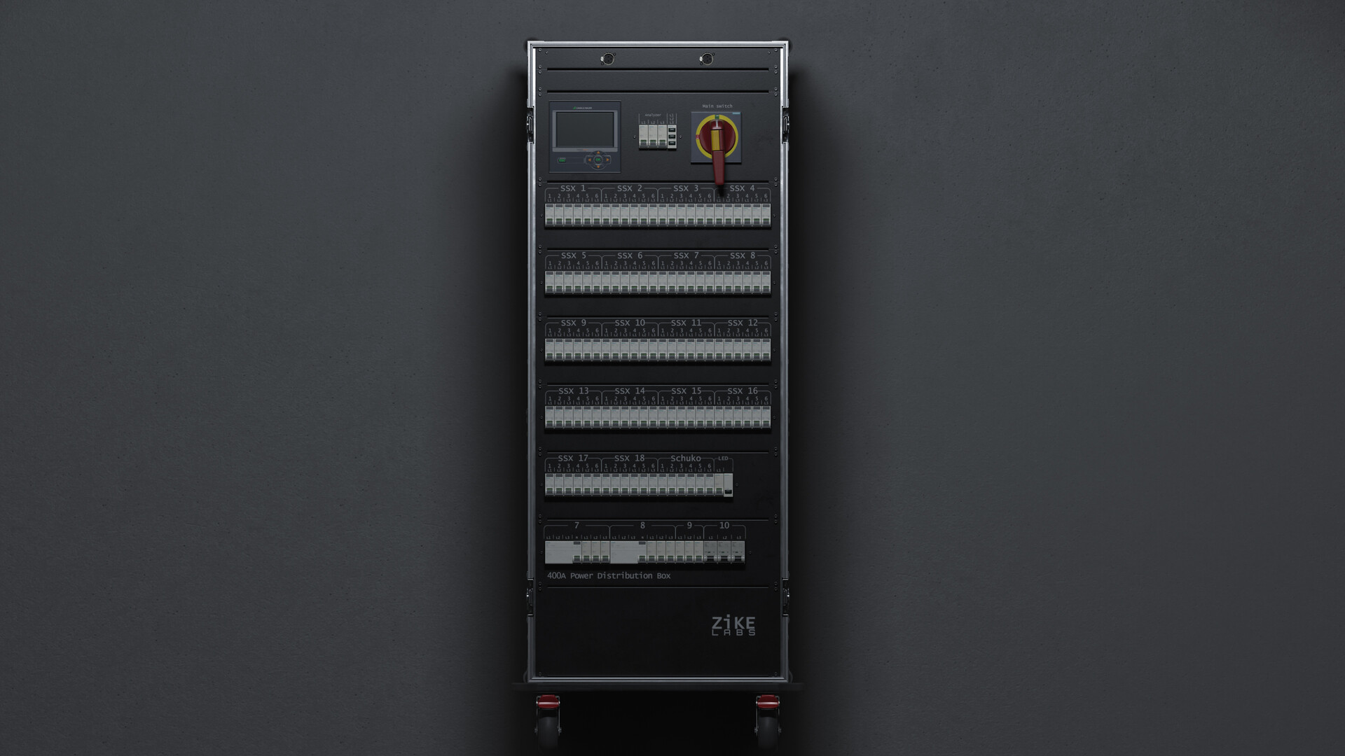 ArtStation - 400 Amp Power Distribution Rack