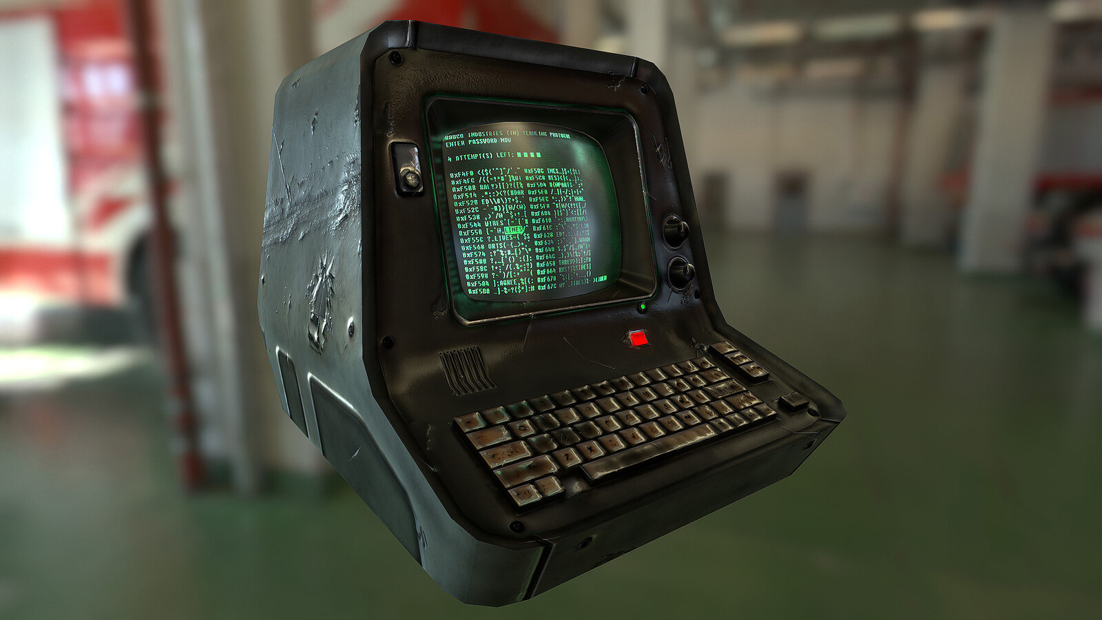 "PC Terminal" Fan Art - Fallout