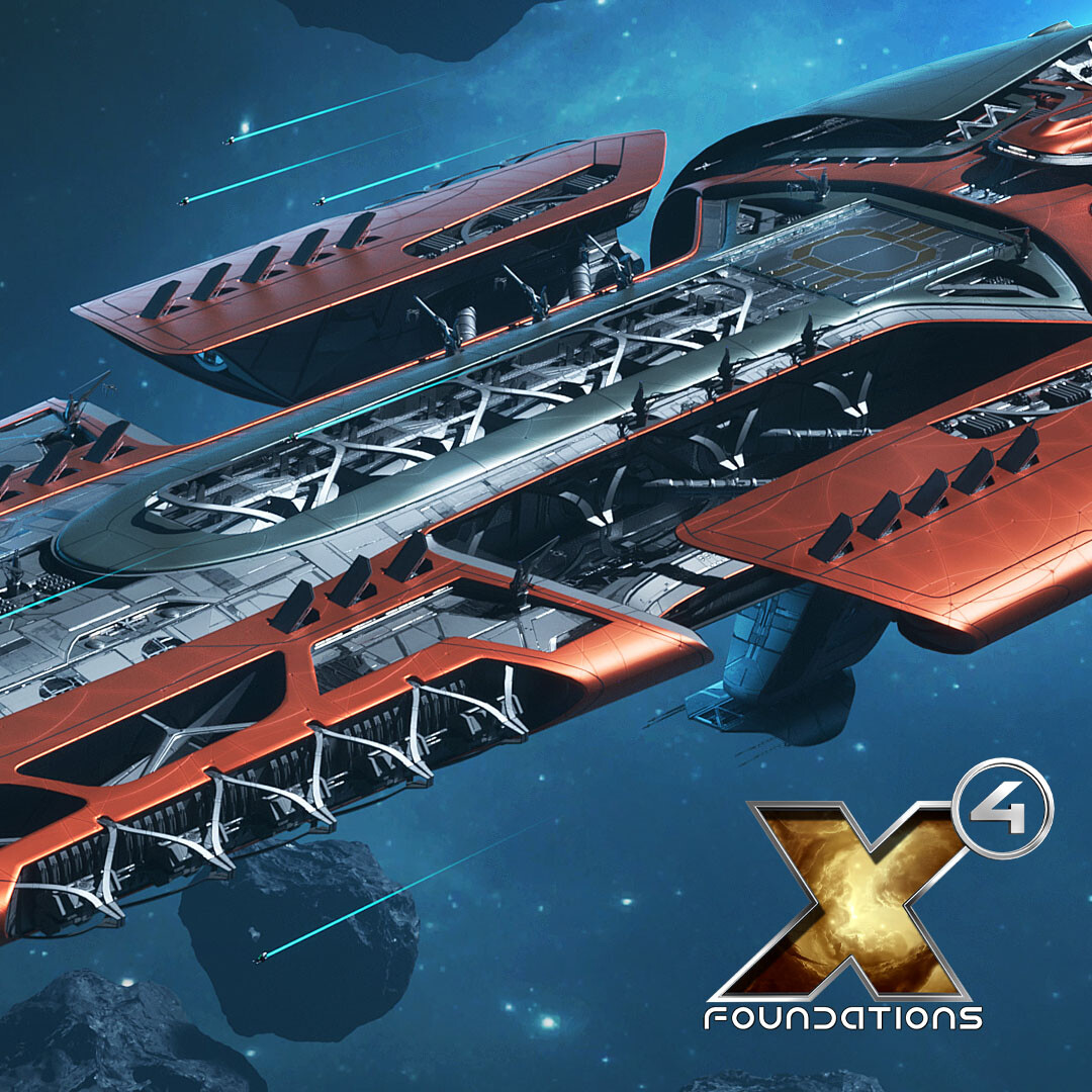 ArtStation - X4: Foundations | Paranid Ship