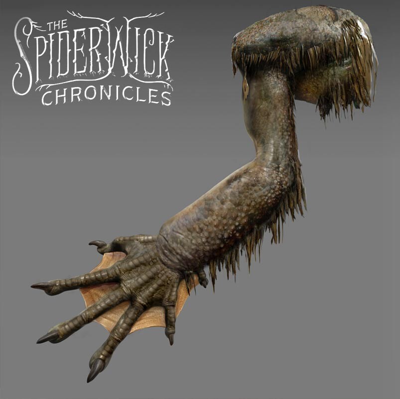 ArtStation - Spiderwick Chronicles - Riverl Troll Arm