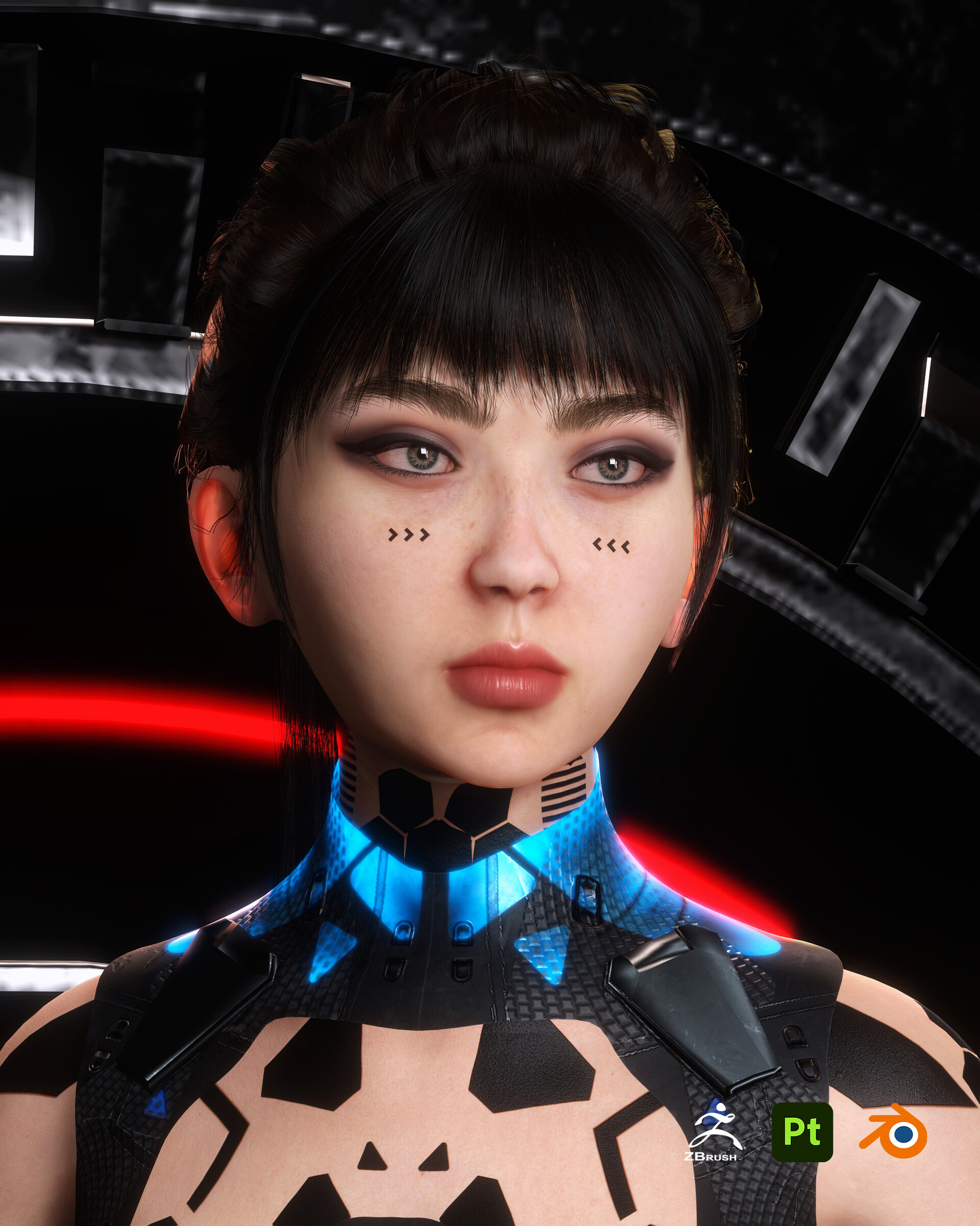 ArtStation - STELLAR BLADE CHARACTER 3D BY Oscar Creativo